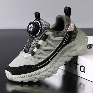 Boys’ Fashion Sports Shoes – Breathable Platform Kids Sneakers