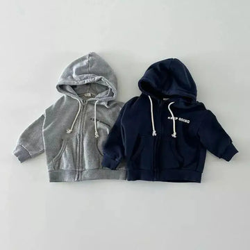 Autumn Baby Cotton Hooded Sweatshirt