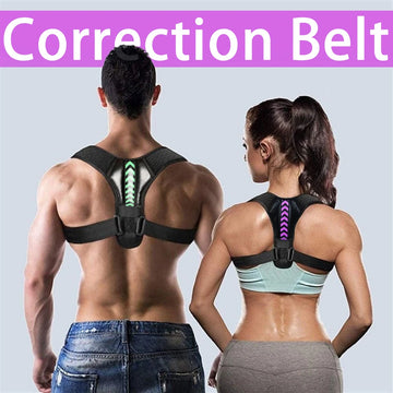 Adjustable Back & Shoulder Posture Corrector Belt – Spine & Clavicle Support