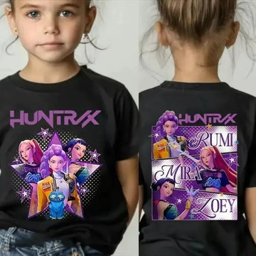 KPop Demon Hunters Kids T-Shirt – 2025 Movie Graphic Tee
