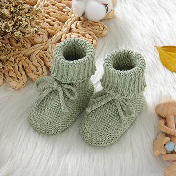 Baby First Walkers Booties – Breathable Anti-Slip Shoes for Newborns & Toddlers