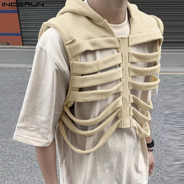 Men’s Casual Hooded Fashion Vest