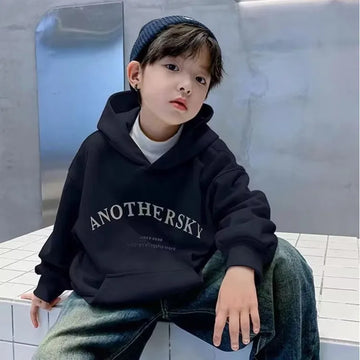 Baby Boy Letter Hooded Sweater