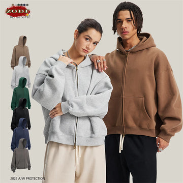 Winter Unisex Fleece Boxy Hoodie