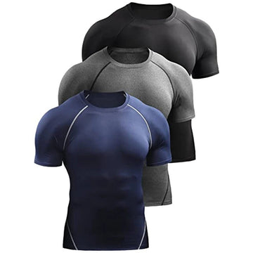 2025 Men’s Compression T-Shirt – Quick Dry Athletic Sportswear