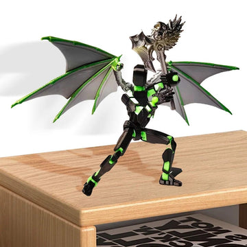 3D Printed Action Figure – Multi-Jointed Toy with Accessories