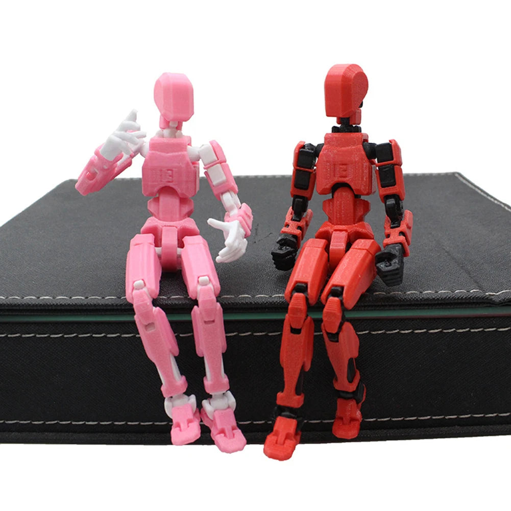 3D Printed Multi-Jointed Robot – 13 Articulated Action Figure Set