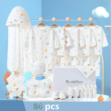 22/24PCS Newborn Baby Clothes Set Cotton Outfits