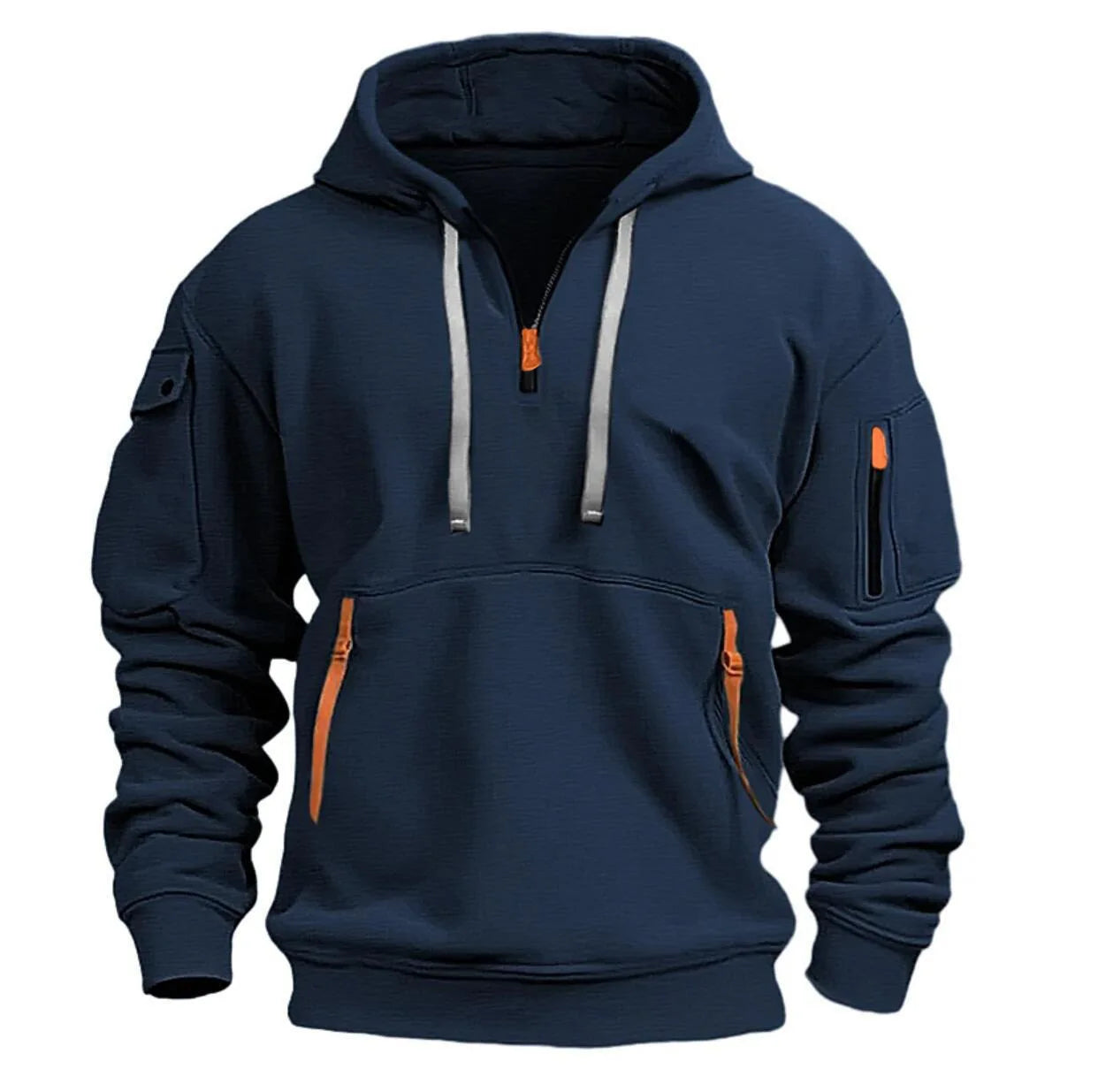 Unisex Plus Size Shoulder Drop Hoodie Sweatshirt