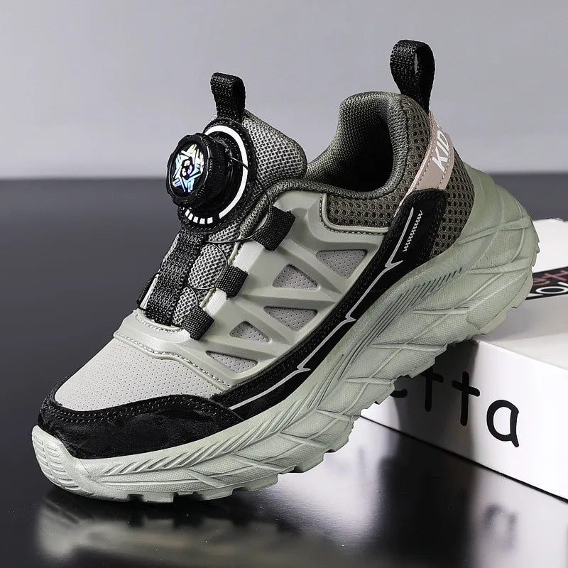 Boys’ Fashion Sports Shoes – Breathable Platform Kids Sneakers