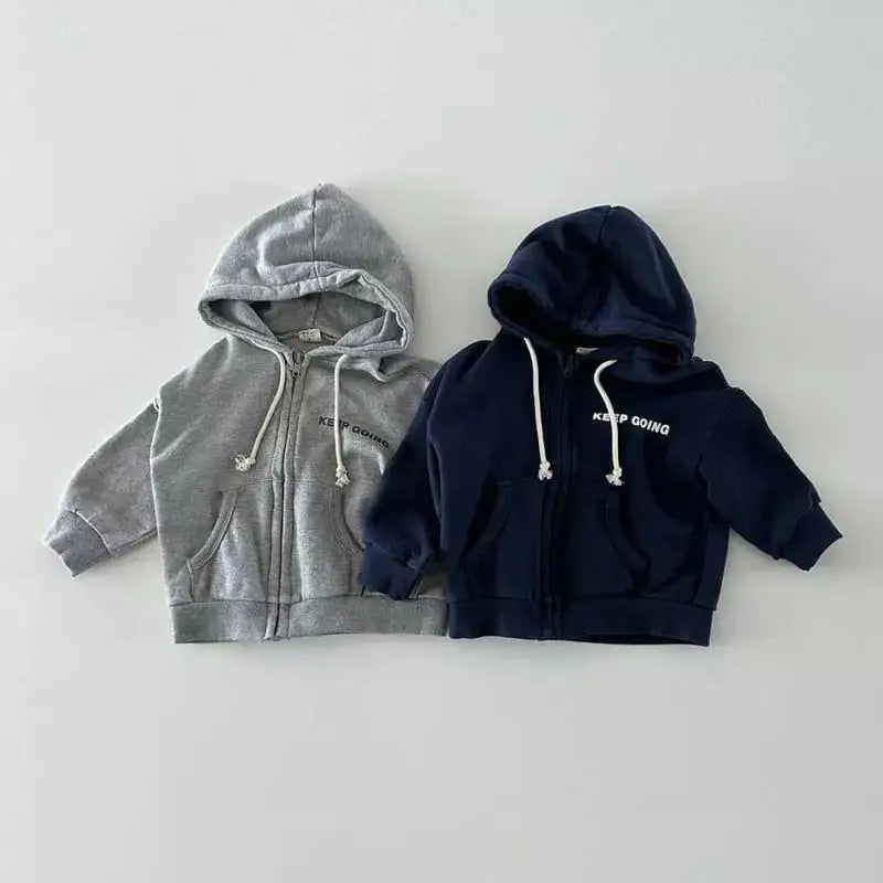 Autumn Baby Cotton Hooded Sweatshirt