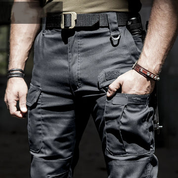 2025 Men's Cargo Trousers – Summer Outdoor Tactical Multi Pocket Pants