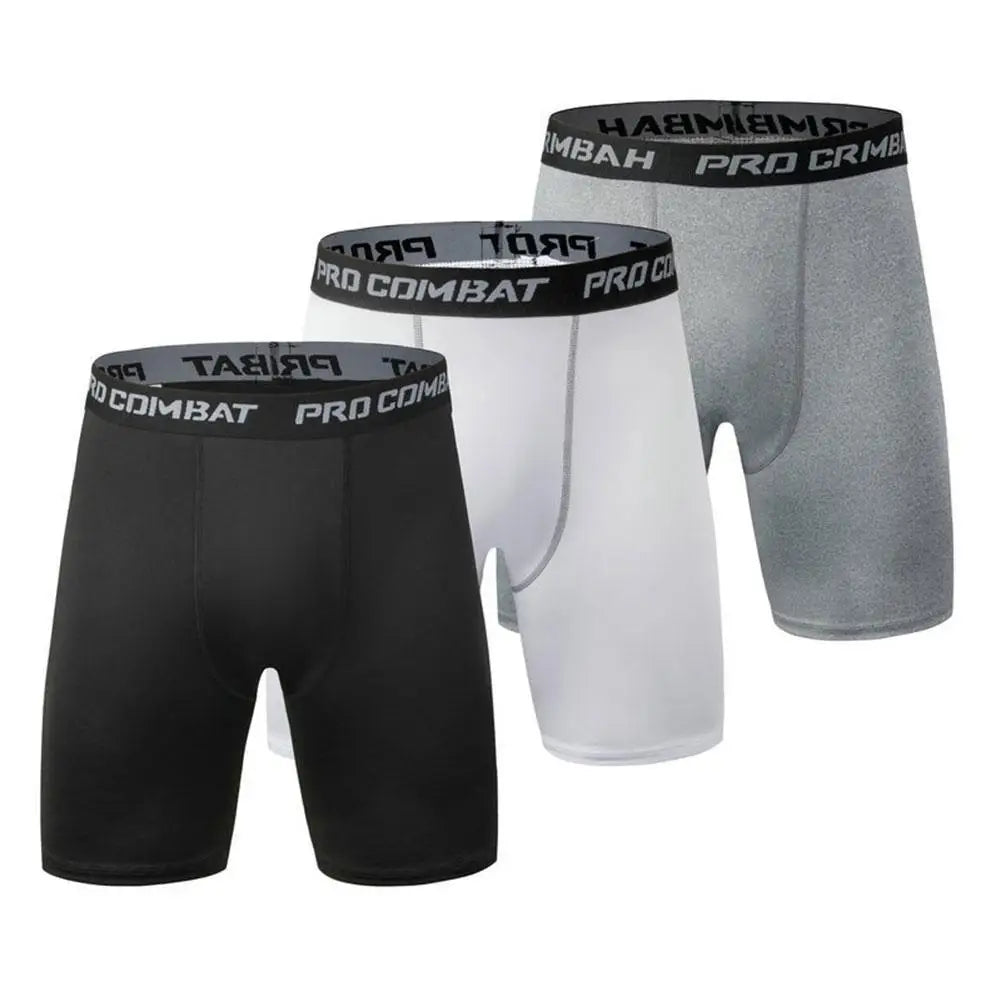 Men’s Quick-Dry Tight Sports Shorts – Running & Fitness Wear