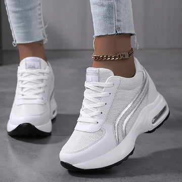 Women’s Air Cushion Sneakers – Height Increasing Running Shoes