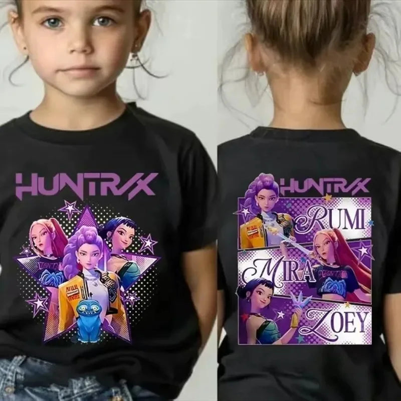 KPop Demon Hunters Kids T-Shirt – 2025 Movie Graphic Tee