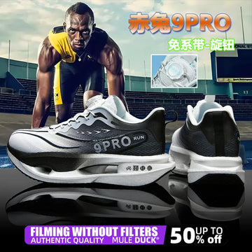 Men Women Carbon Plate Marathon Running Shoes Air Cushion