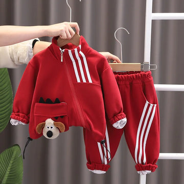 Baby Boy Girl Spring Outfit Cardigan & Pants Set