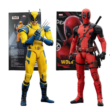 Deadpool & Wolverine Action Figures – 18cm Collectible Boxed Set
