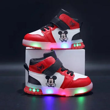 Disney LED Sneakers – Mickey & Minnie Light-Up Shoes