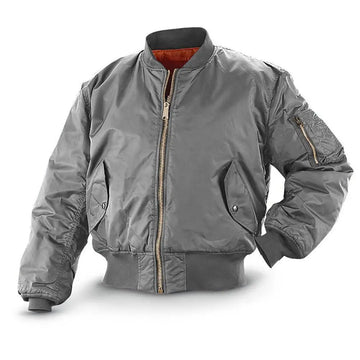 Unisex Bomber Jacket 2025 MA1 Pilot Flight Windbreaker Waterproof Coat