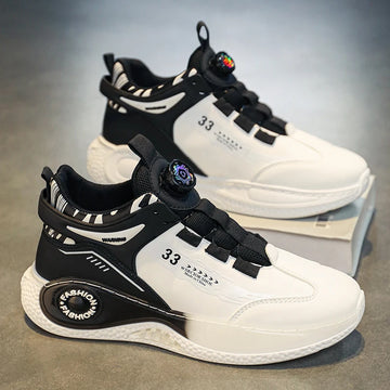 Men’s Outdoor Sneakers with Rotating Buckle – Non Slip & Durable