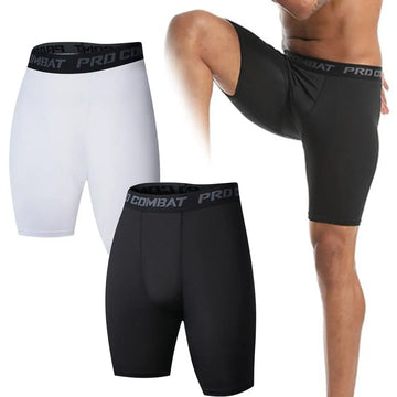 Men’s Compression Sports Shorts – Quick-Dry Performance Baselayer