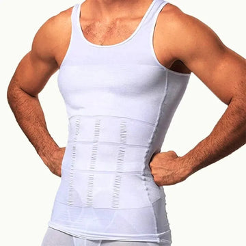 Men’s Slimming Compression Vest – Seamless Body Shaper Tank