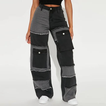 Women’s 2025 High Waist Wide Leg Denim Jeans