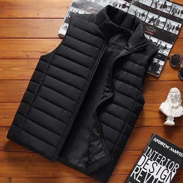 Men’s Cotton Padded Winter Sleeveless Vest