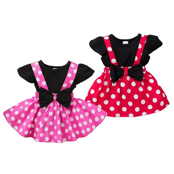 2PCS Toddler Girls Summer Dress Set