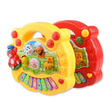 Baby Musical Piano Toy – Animal Sound Keyboard with Flashing Lights