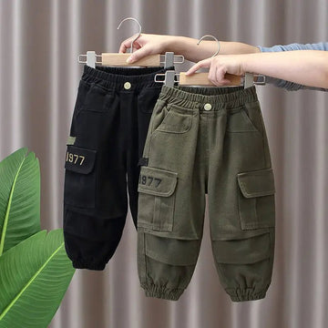 Boys Cargo Pants – Cotton Casual Wear