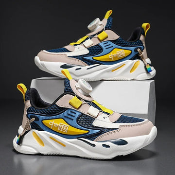 Kids Mesh Running Shoes – Breathable Summer Sneakers for Boys