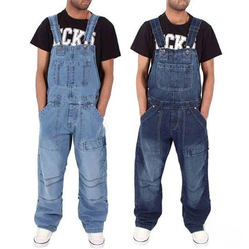 Men’s 2025 Denim Baggy Overalls