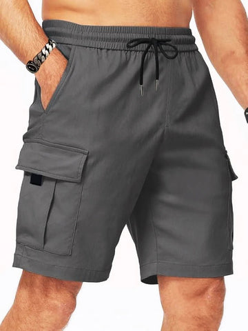 Men’s Cargo Shorts 2025 Summer Casual Jogging Multi-Pocket Streetwear