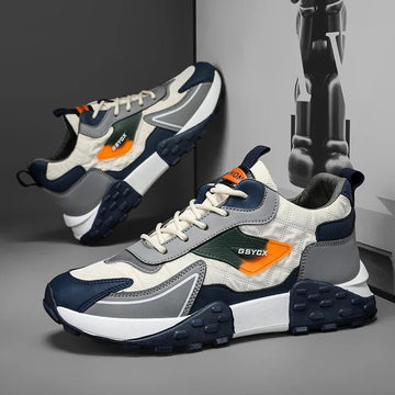 Men’s Fashion Sneakers 2025 Thick Sole Running Shoes
