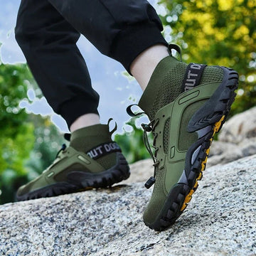 Men’s Hiking Shoes Outdoor High Top Breathable Boots