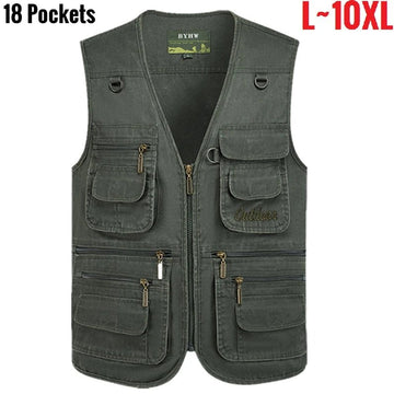 Men’s Multi-Pocket Tactical Outdoor Vest