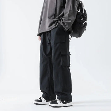 Men's Streetwear Cargo Joggers – Hip Hop Harajuku Multi Pocket Sweatpants