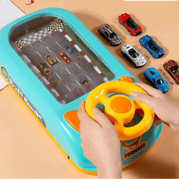 Racing Spaceship Adventure Steering Wheel Toy – Educational Driving Simulation Race Car Game for Kids | Lights & Sounds | Christmas Gift