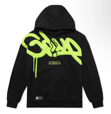 Handstyle Graphic Hoodie – Heavyweight Streetwear Pullover