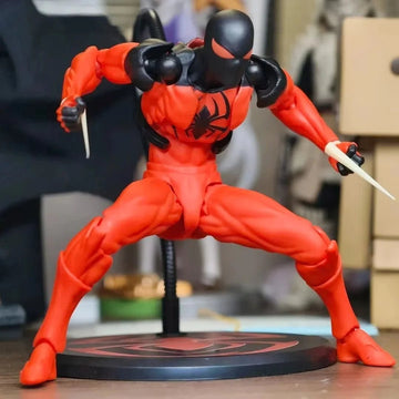 Spider-Man Red & Black Symbiote Action Figure – Limited Collector’s Toy