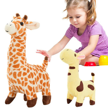 Walking Giraffe Interactive Plush – Musical Electronic Pet Toy for Toddlers