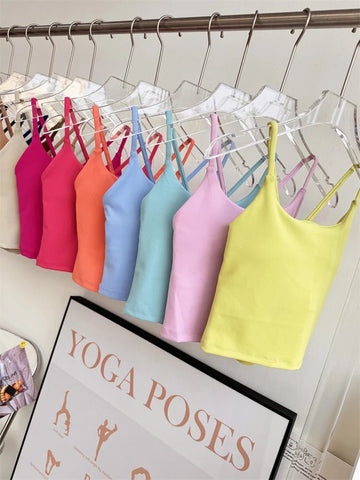 Women’s High Support Quick-Dry Sports Bra – Yoga & Fitness Top
