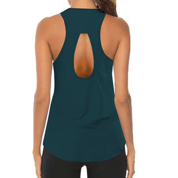 Women’s Loose Yoga Tank Top – Breathable Sleeveless Sports Vest